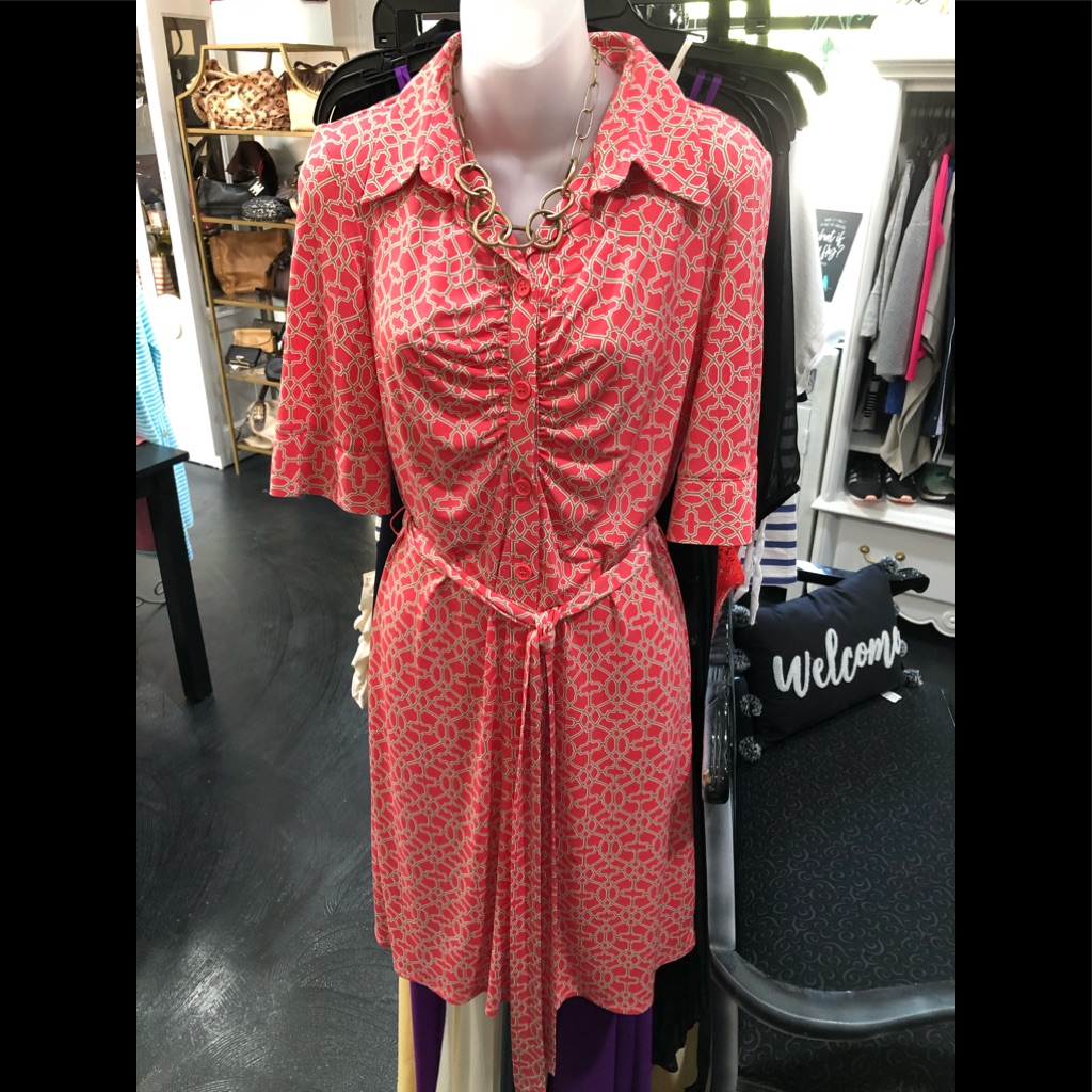 Laundry By Shelli Segal Print Dress